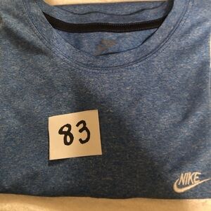 Nike Heather Blue Crewneck Tee